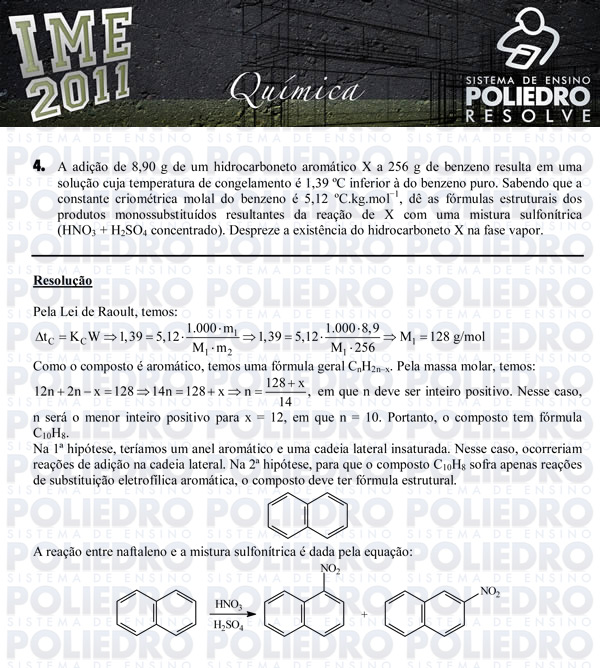 Dissertação 4 - Química - IME 2011