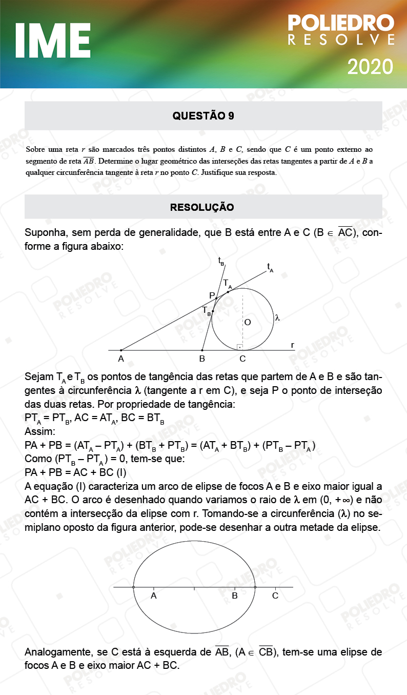 Dissertação 9 - 2ª Fase - Matemática - IME 2020