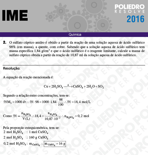 Dissertação 2 - Química - IME 2016