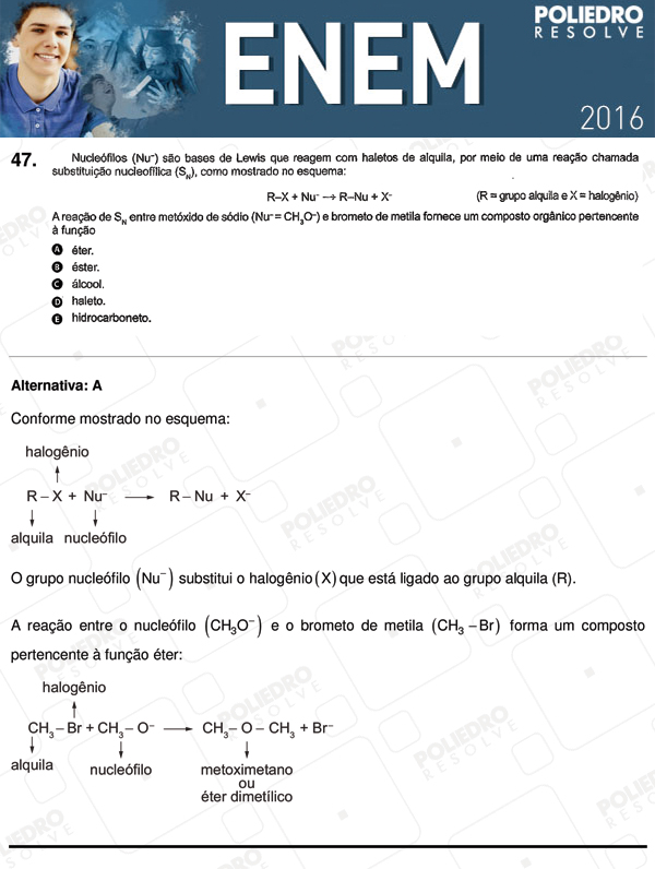 Questão 47 - 1º Dia (PROVA ROSA) - ENEM 2016