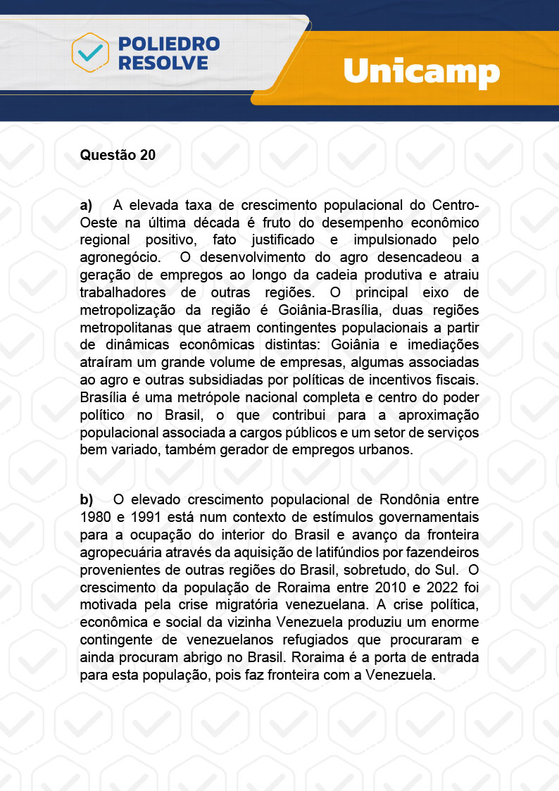 Dissertação 20 - 2ª Fase - 2º Dia - UNICAMP 2024