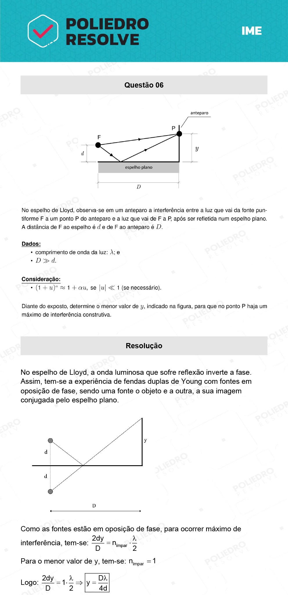 Dissertação 6 - 2ª Fase - Física - IME 2022