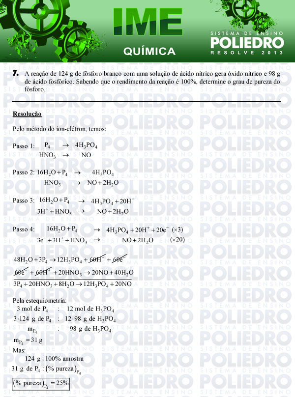 Dissertação 7 - Química - IME 2013