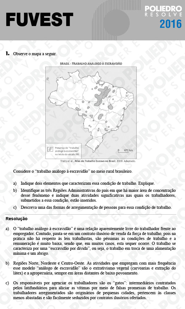 Dissertação 1 - 2ª Fase - 3º Dia - FUVEST 2016