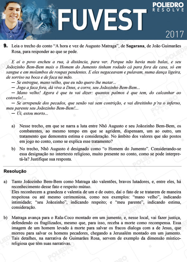 Dissertação 9 - 2ª Fase - 1º Dia - FUVEST 2017