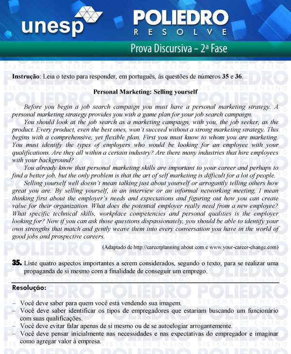 Dissertação 35 - 2ª Fase - UNESP 2012