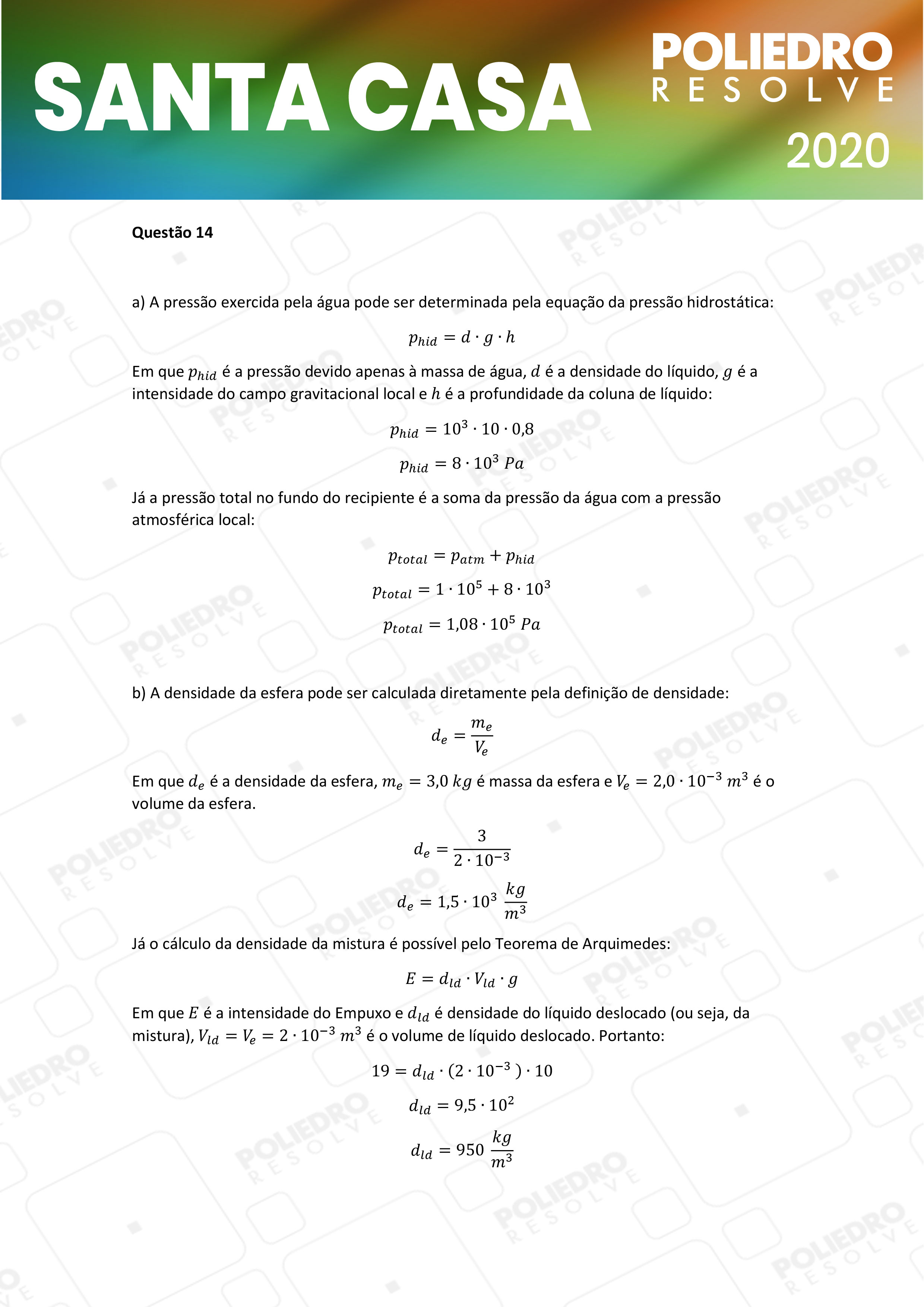 Dissertação 14 - 1º Dia - SANTA CASA 2020