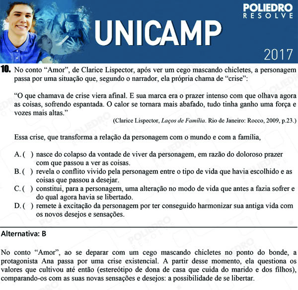 Questão 10 - 1ª Fase - UNICAMP 2017