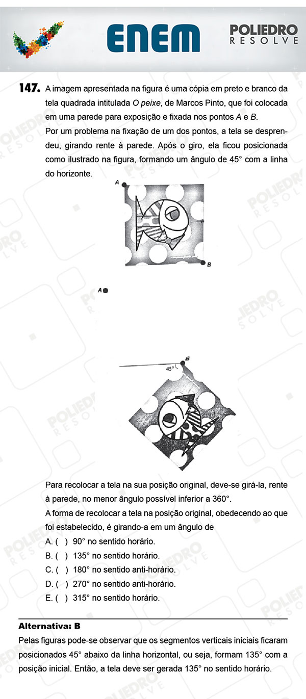 Questão 147 - 2º Dia (PROVA AMARELA) - ENEM 2017