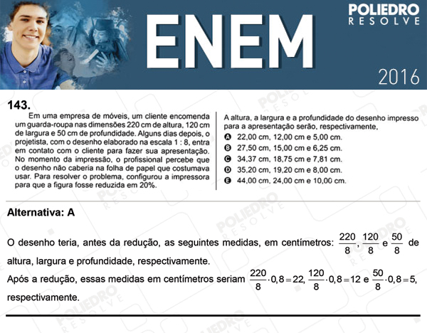 Questão 143 - 2º dia (PROVA CINZA) - ENEM 2016