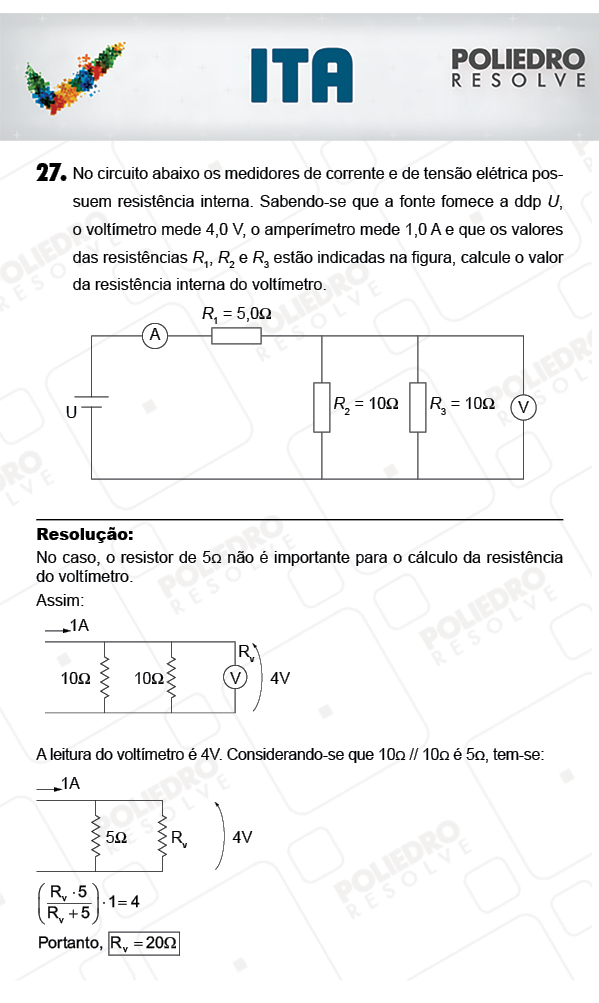 Dissertação 27 - Física - ITA 2018