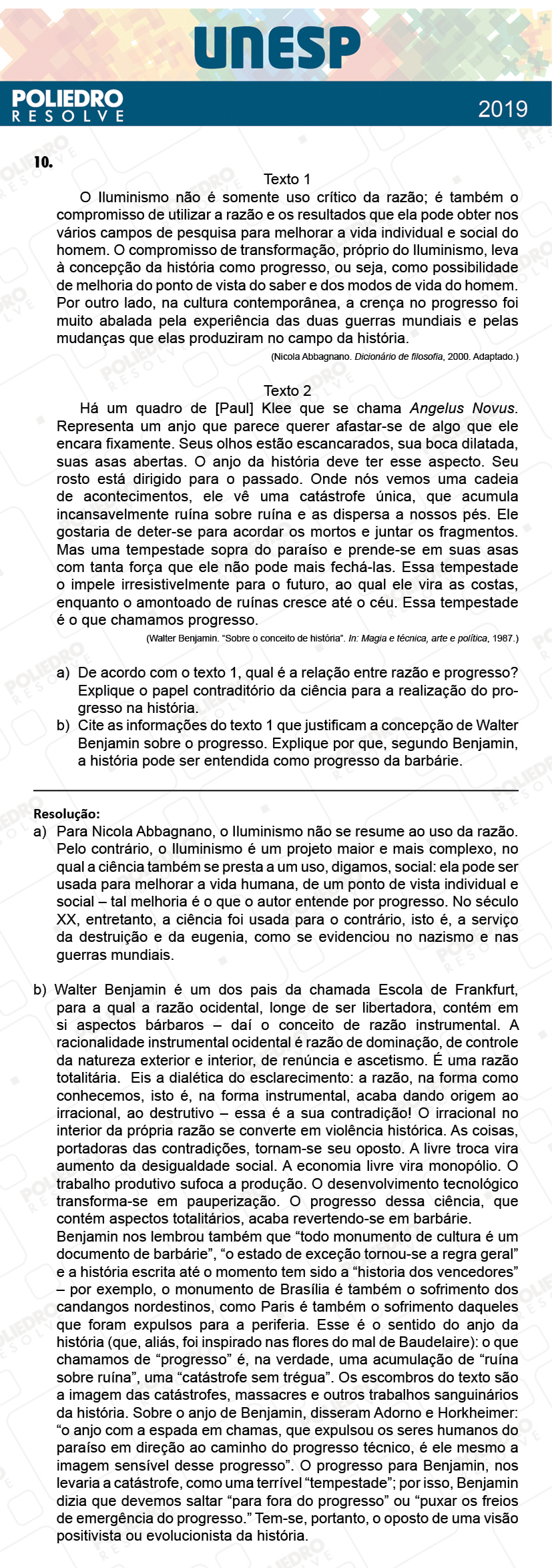 Dissertação 10 - 2ª Fase - 1º Dia - UNESP 2019