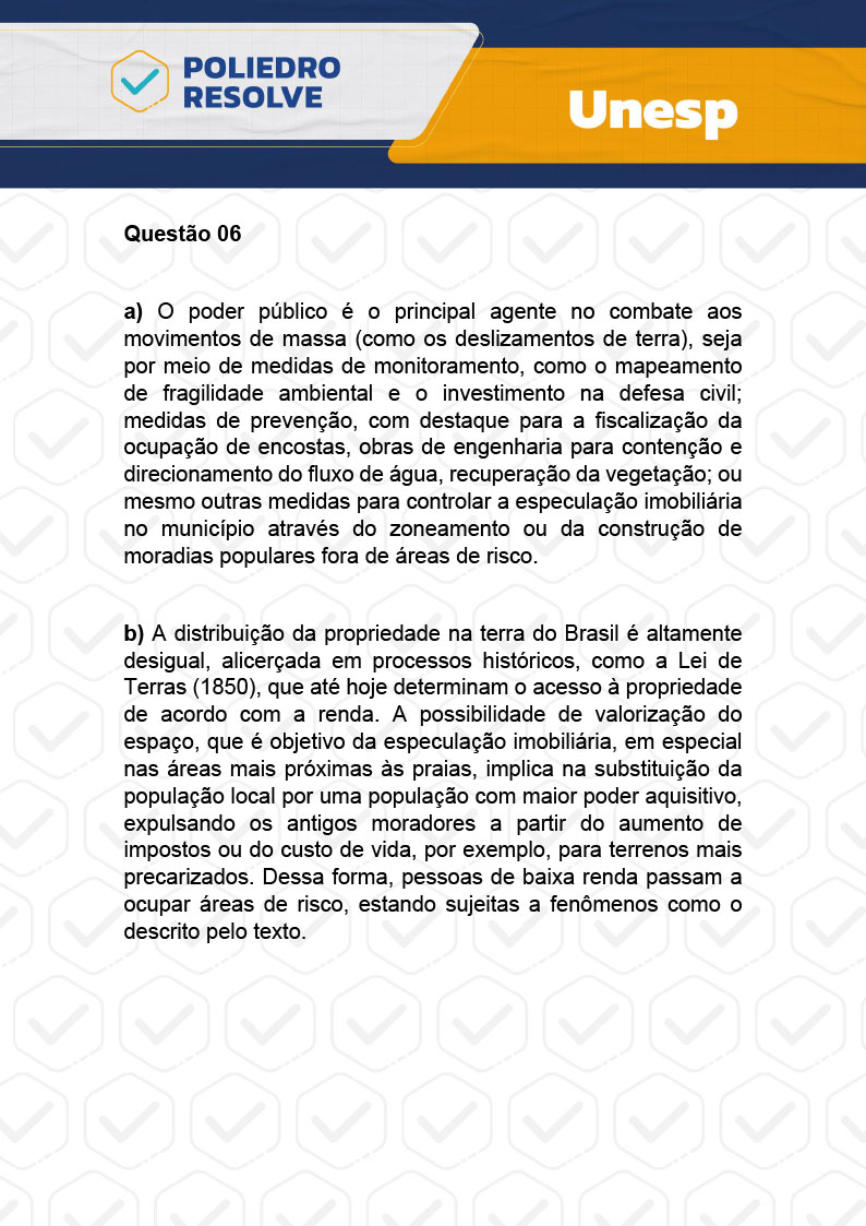 Dissertação 6 - 2ª Fase - 1º Dia - UNESP 2024