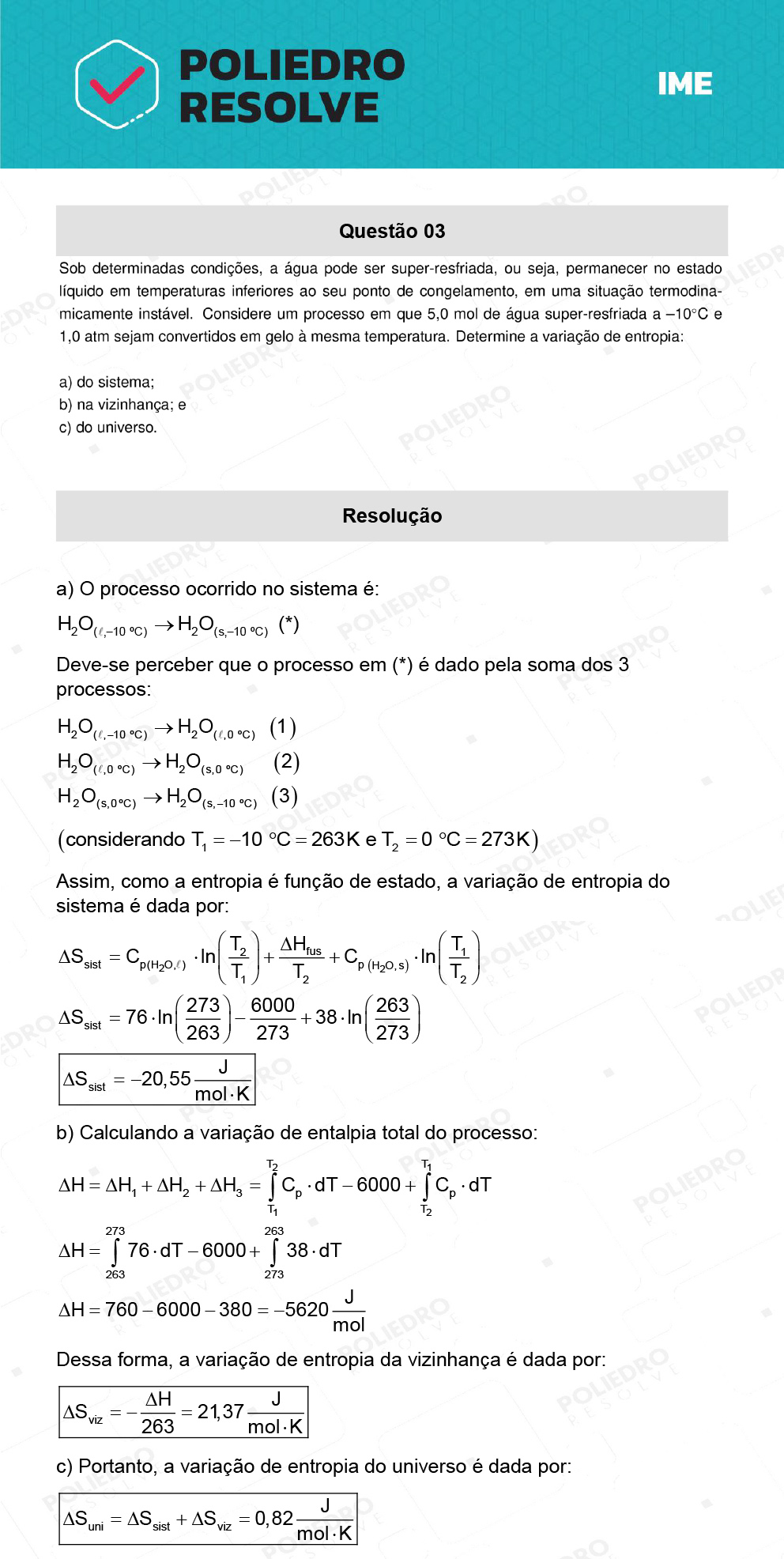 Dissertação 3 - 2ª Fase - Química - IME 2022