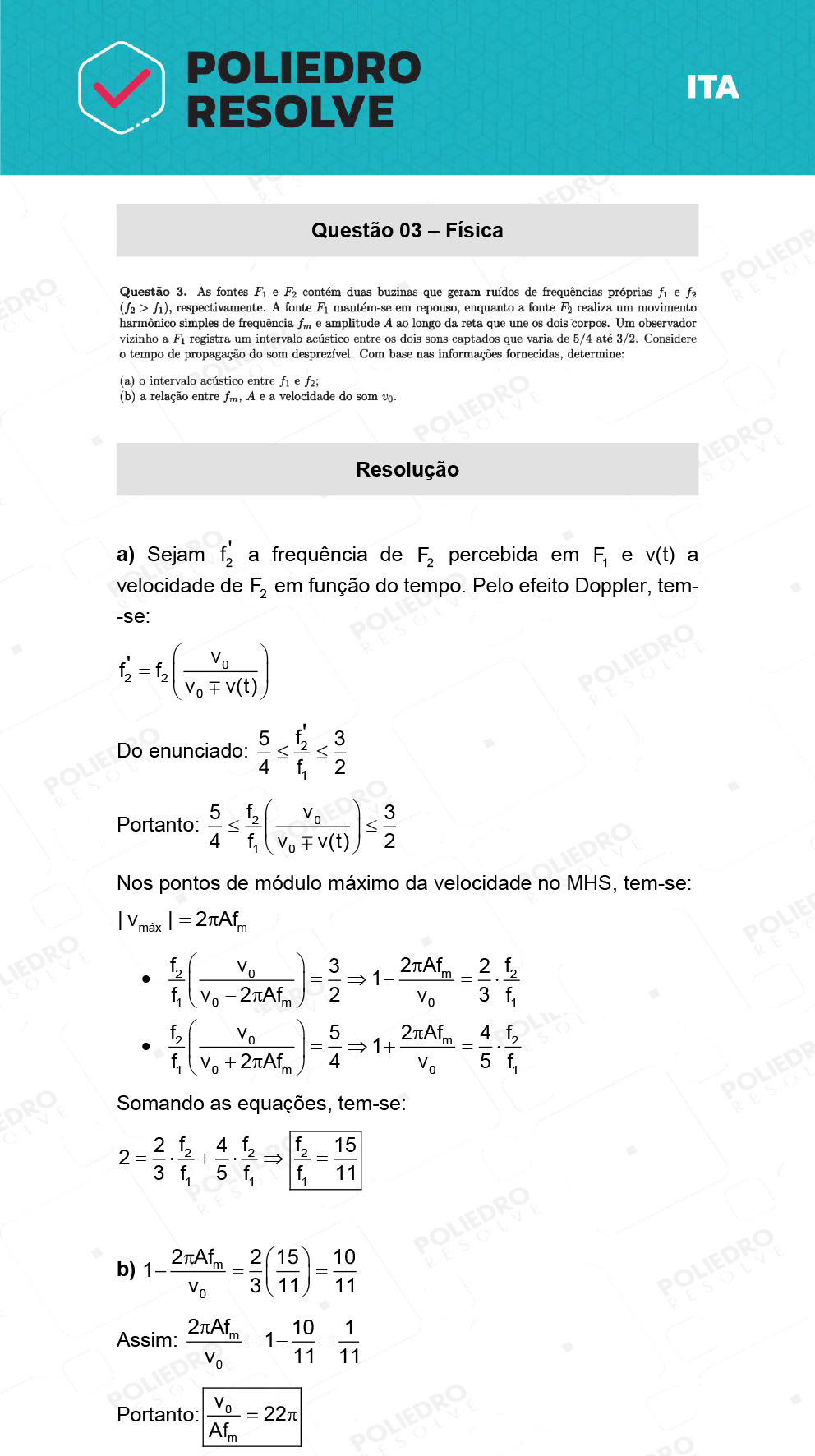 Dissertação 3 - 2ª Fase - 2º Dia - ITA 2022