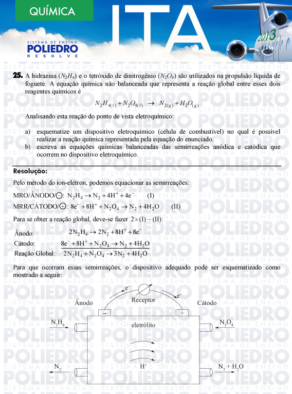 Dissertação 25 - Química - ITA 2013