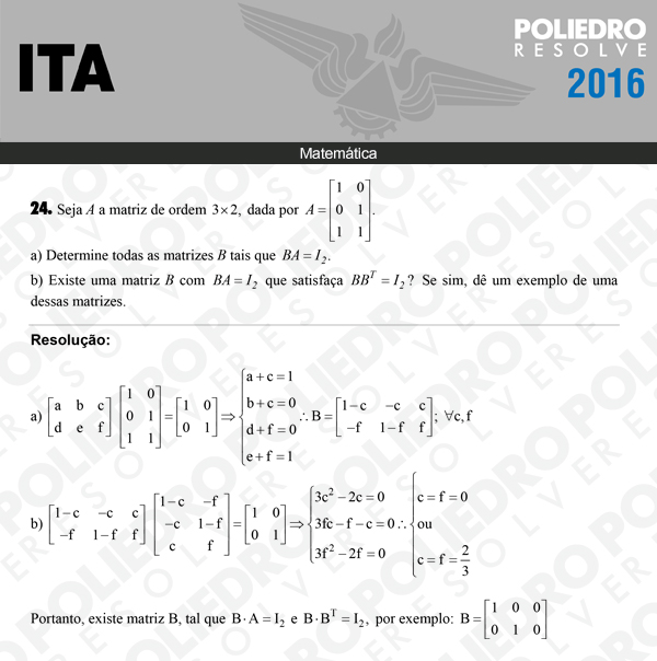 Dissertação 24 - Matemática - ITA 2016