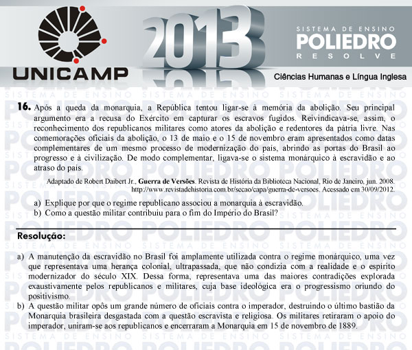 Dissertação 16 - 2ª Fase - UNICAMP 2013