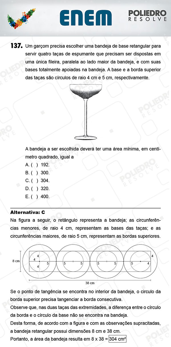 Questão 137 - 2º Dia (PROVA AMARELA) - ENEM 2017