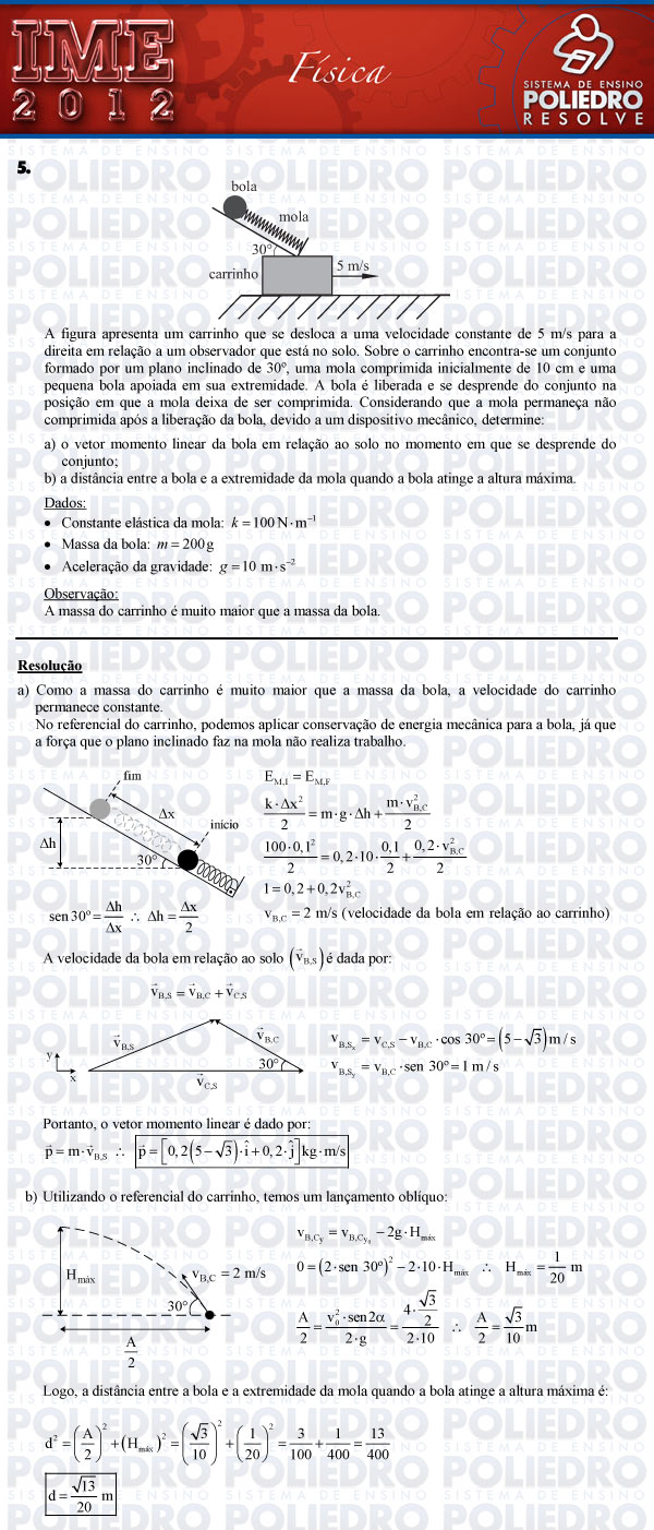 Dissertação 5 - Física - IME 2012