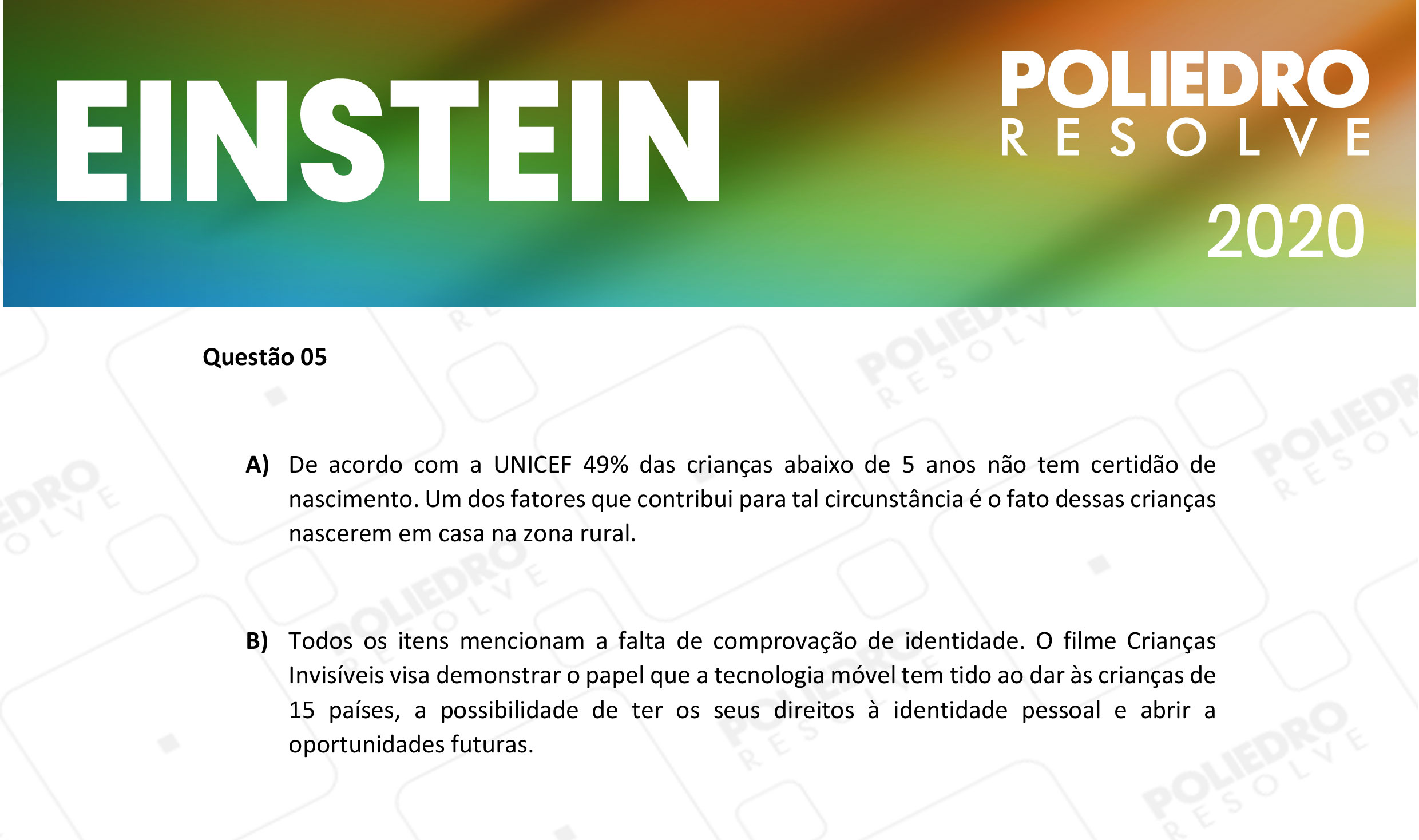 Dissertação 5 - Fase única - EINSTEIN 2020