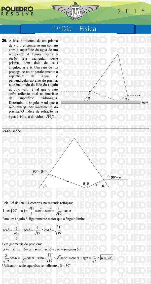 Dissertação 26 - Física - ITA 2015