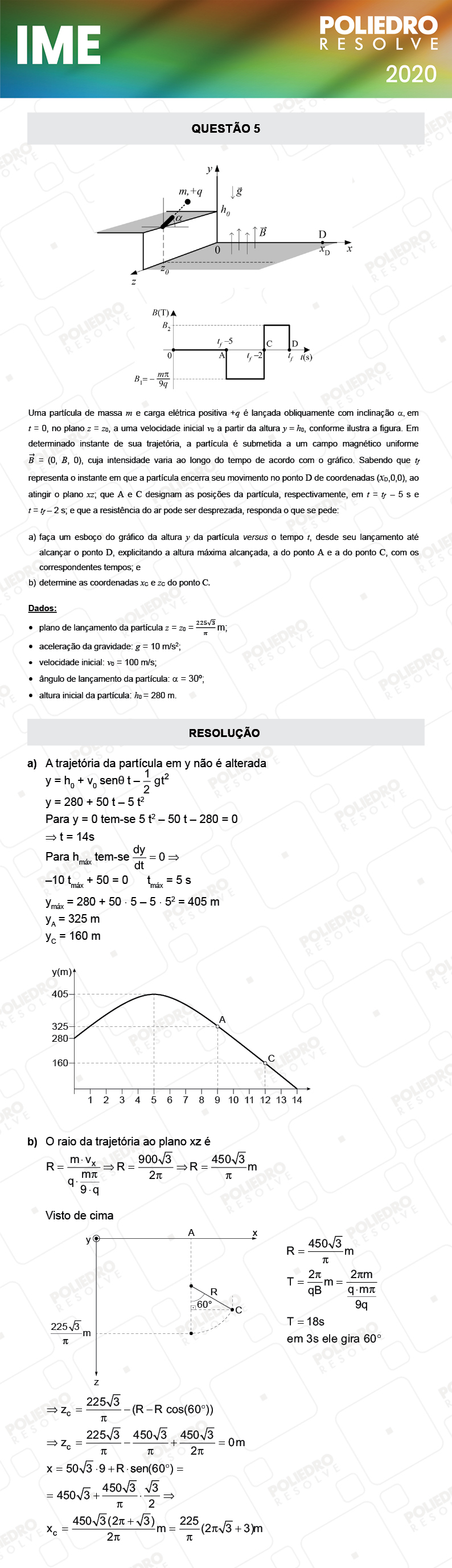 Dissertação 5 - 2ª Fase - Física - IME 2020