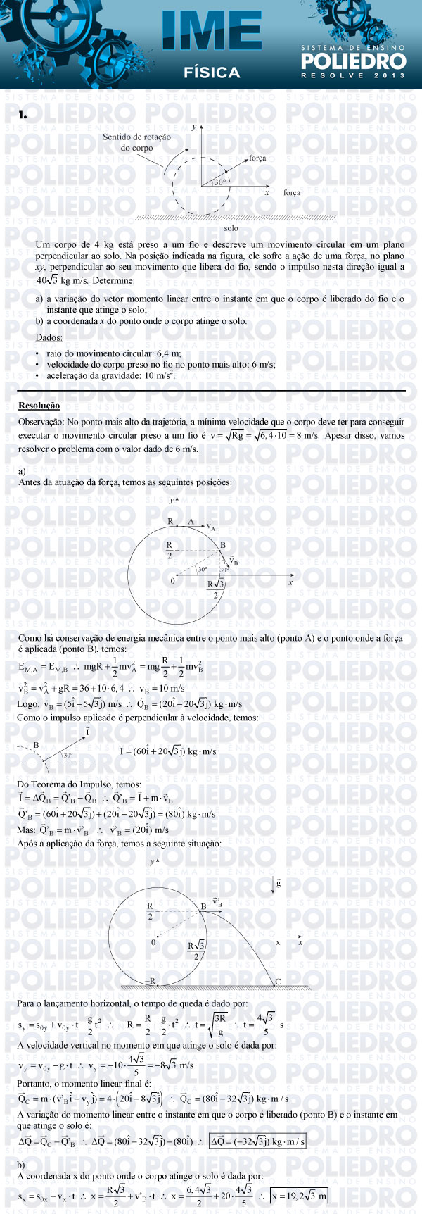 Dissertação 1 - Física - IME 2013