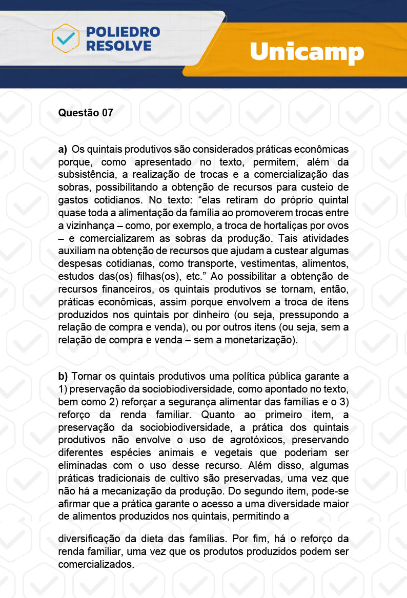 Dissertação 7 - 2ª Fase - 2º Dia - UNICAMP 2024