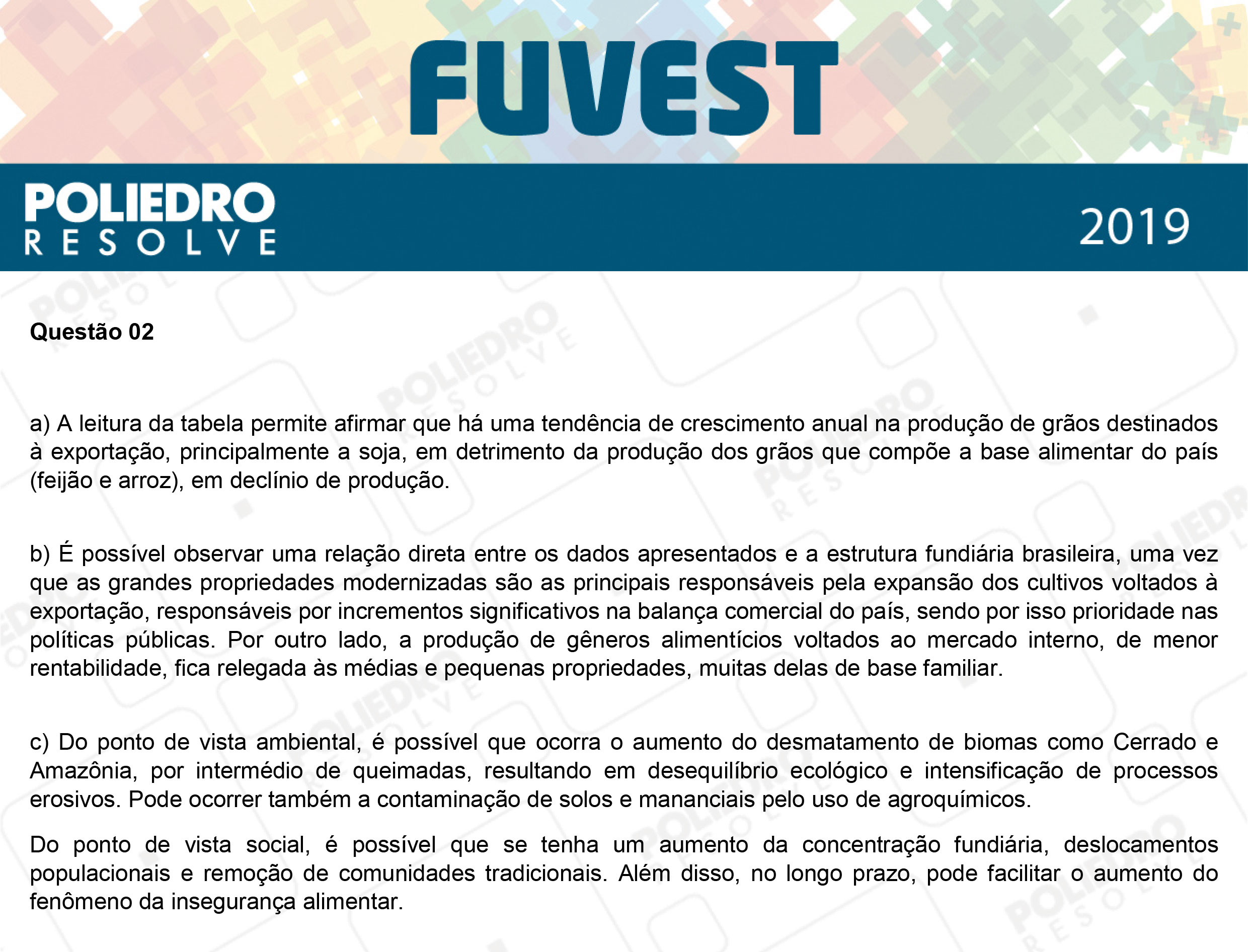 Dissertação 2 - 2ª Fase - 2º Dia - FUVEST 2019