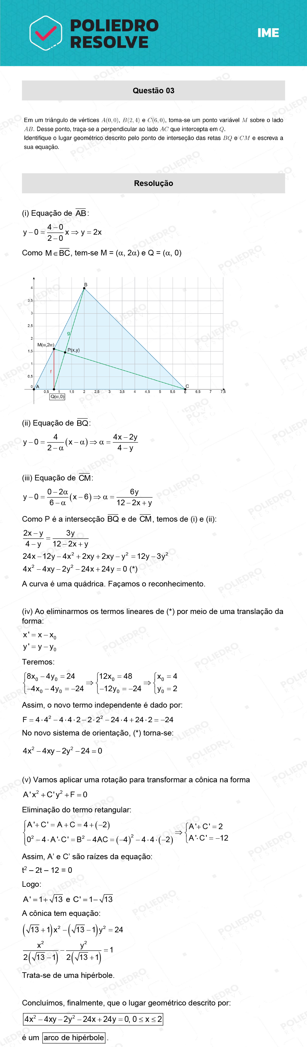 Dissertação 3 - 2ª Fase - Matemática - IME 2022