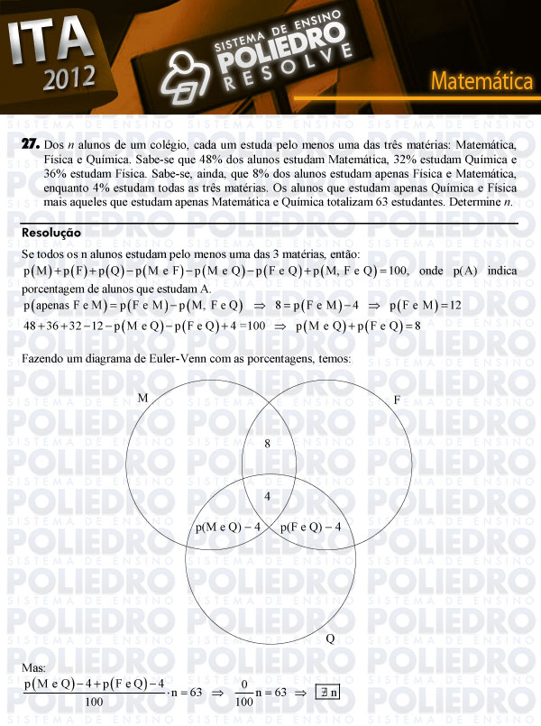 Dissertação 27 - Matemática - ITA 2012