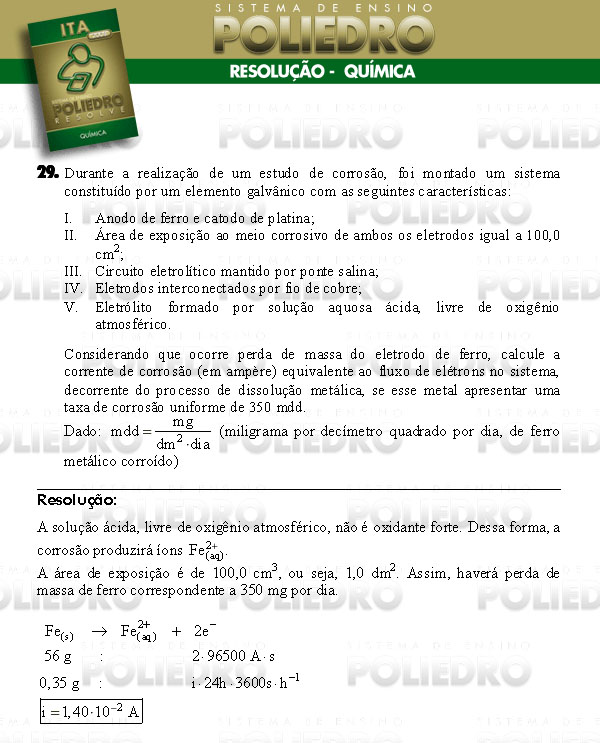 Dissertação 29 - Química - ITA 2008