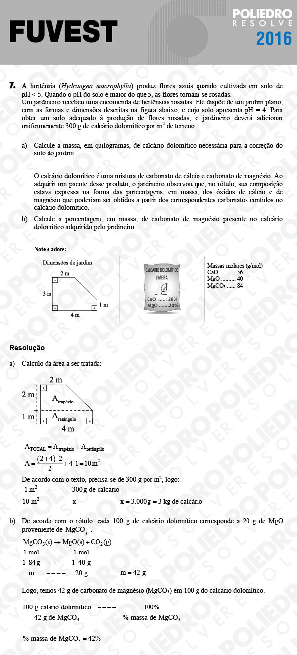 Dissertação 7 - 2ª Fase - 2º Dia - FUVEST 2016