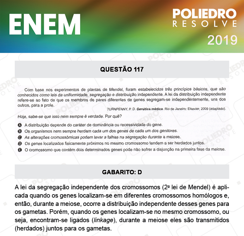 Questão 117 - 2º DIA - PROVA CINZA - ENEM 2019