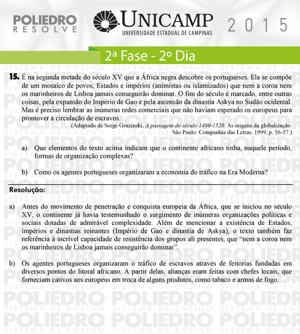 Dissertação 15 - 2ª Fase 2º Dia - UNICAMP 2015