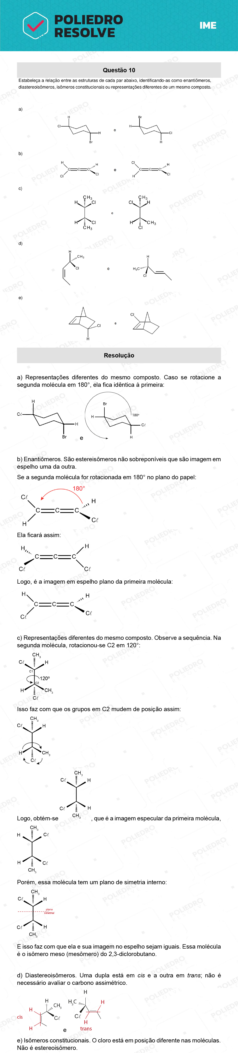 Dissertação 10 - 2ª Fase - Química - IME 2022