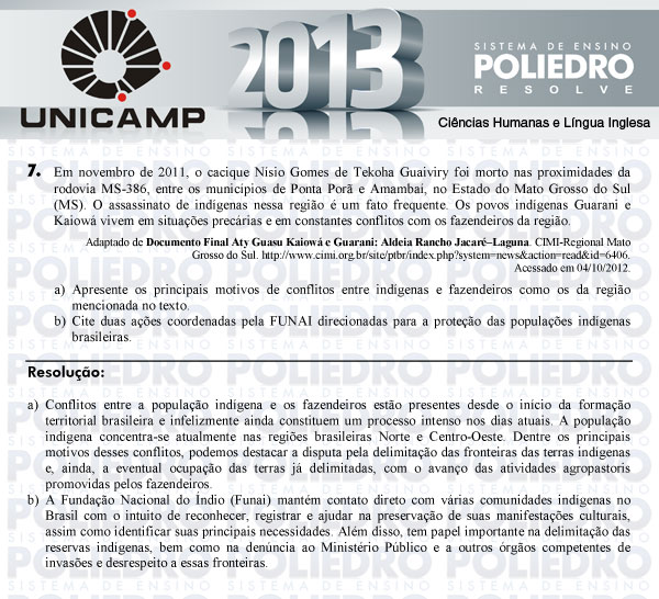 Dissertação 7 - 2ª Fase - UNICAMP 2013