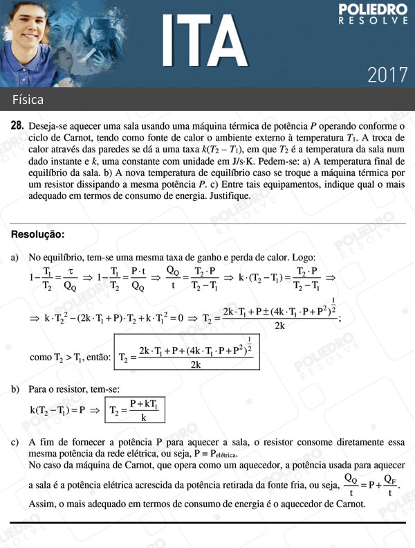 Dissertação 28 - Física - ITA 2017