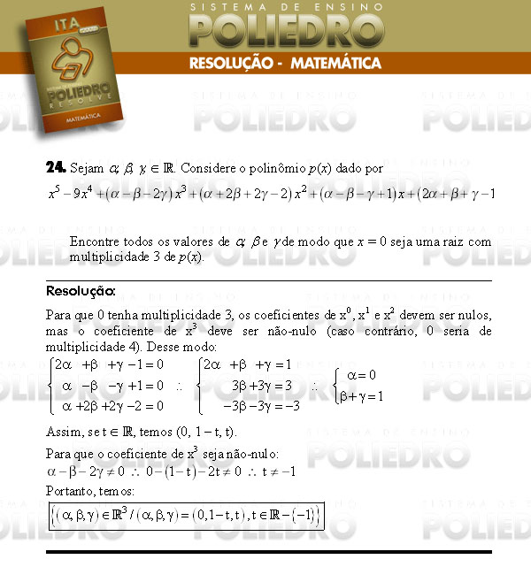 Dissertação 24 - Matemática - ITA 2008