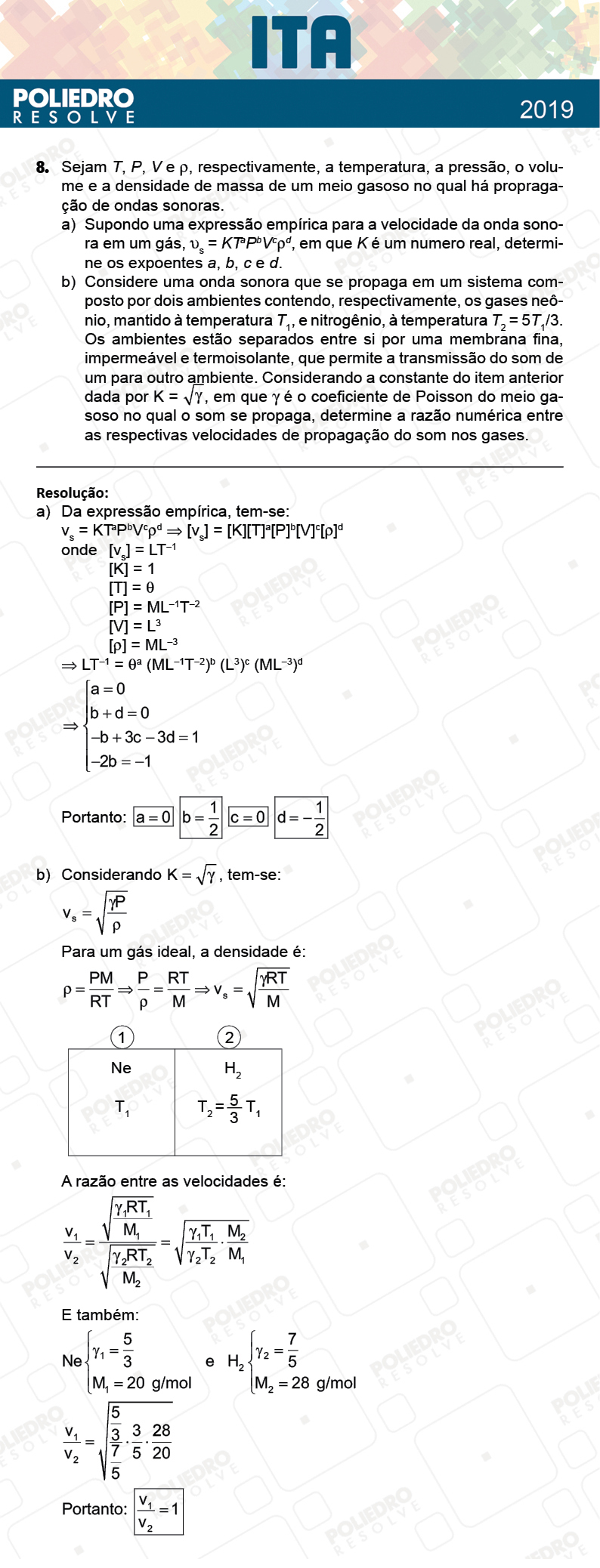 Dissertação 8 - 2ª Fase - 2º Dia - FIS / RED - ITA 2019