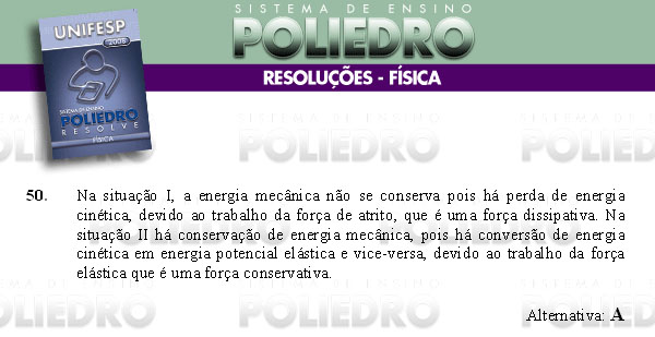 Questão 50 - Conhecimentos Gerais - UNIFESP 2008