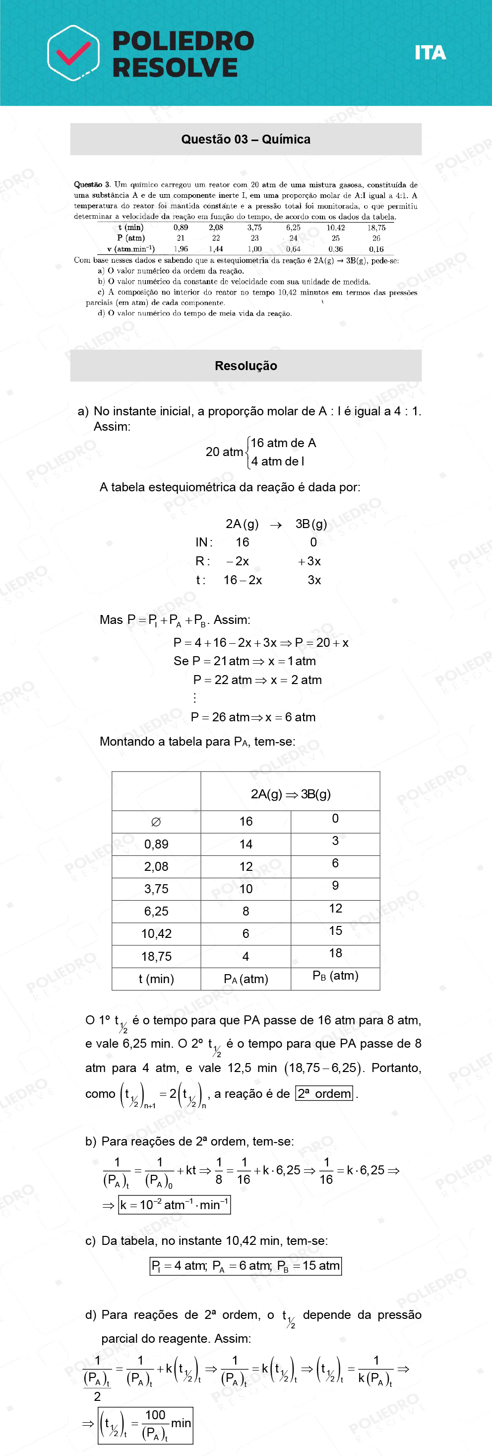 Dissertação 3 - 2ª Fase - 1º Dia - ITA 2022